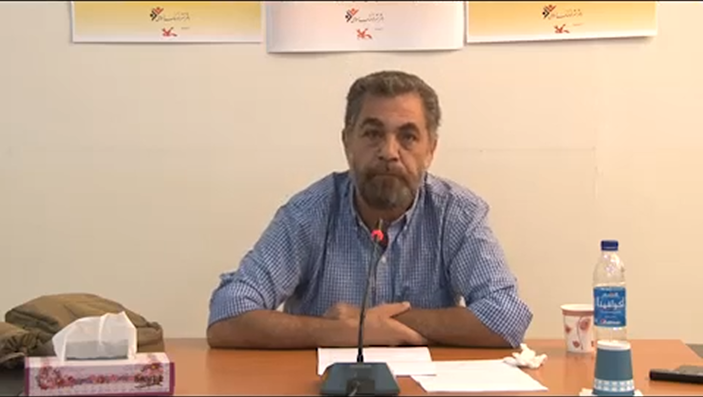 نخستین کارگاه داستان نویسی خاتم - استاد محمد بکایی